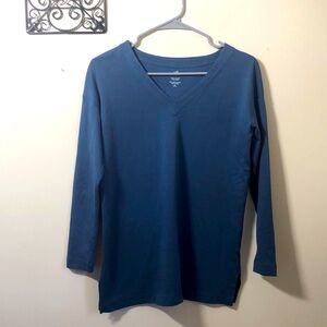 J.Jill Simply Supima V-neck Tunic Tunic Women’s Top 100% Supima Cotton